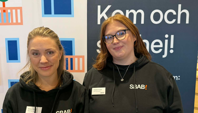 Anna Olsson och Matilda Carlén