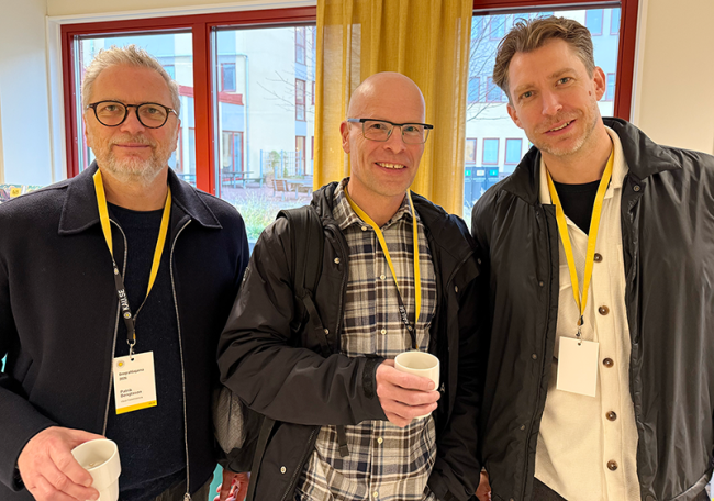 Patrik Bengtsson  Martin Röllgårdh och Patrik Ejderstedt.