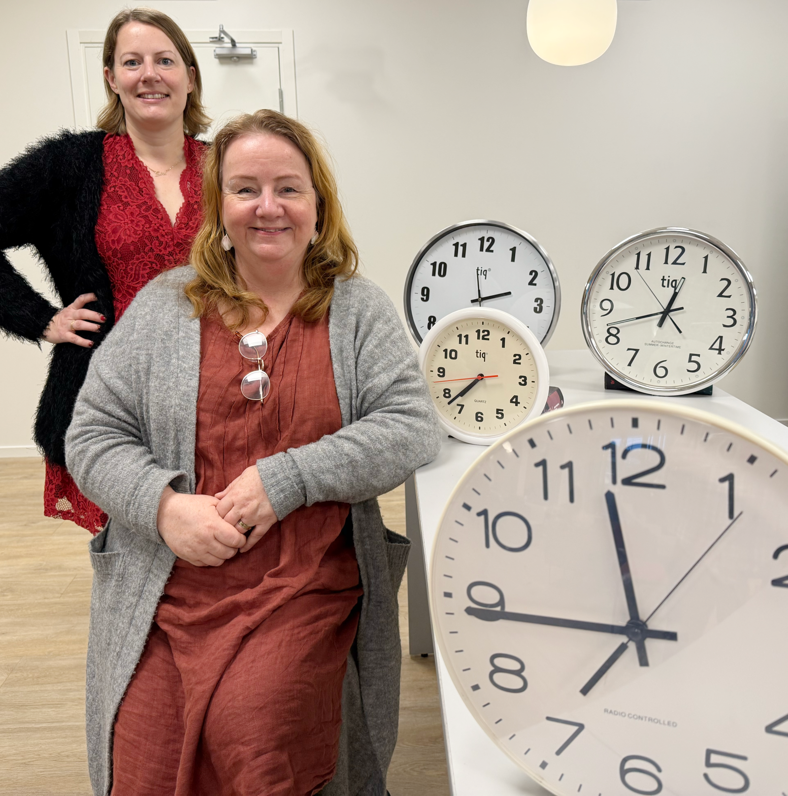 Siri Jakobsson Störe och Lena Lid Falkman