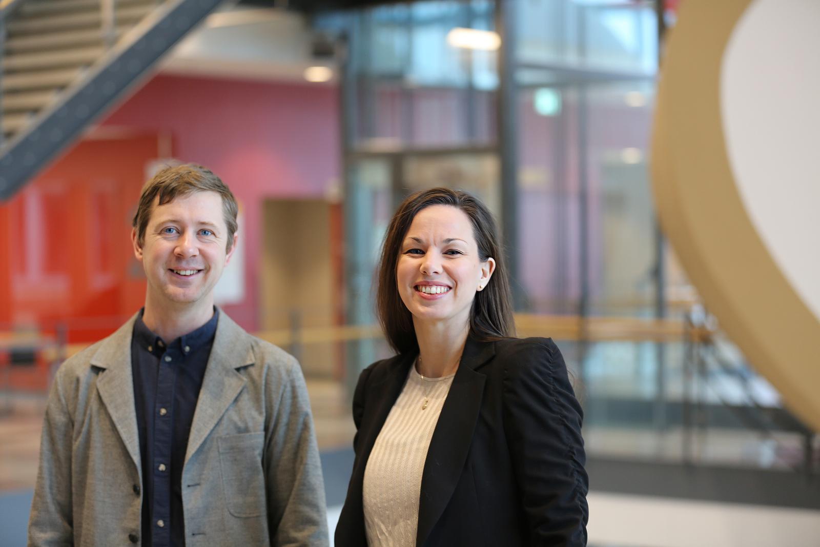 David Regin Öborn och Suzanne Millmark