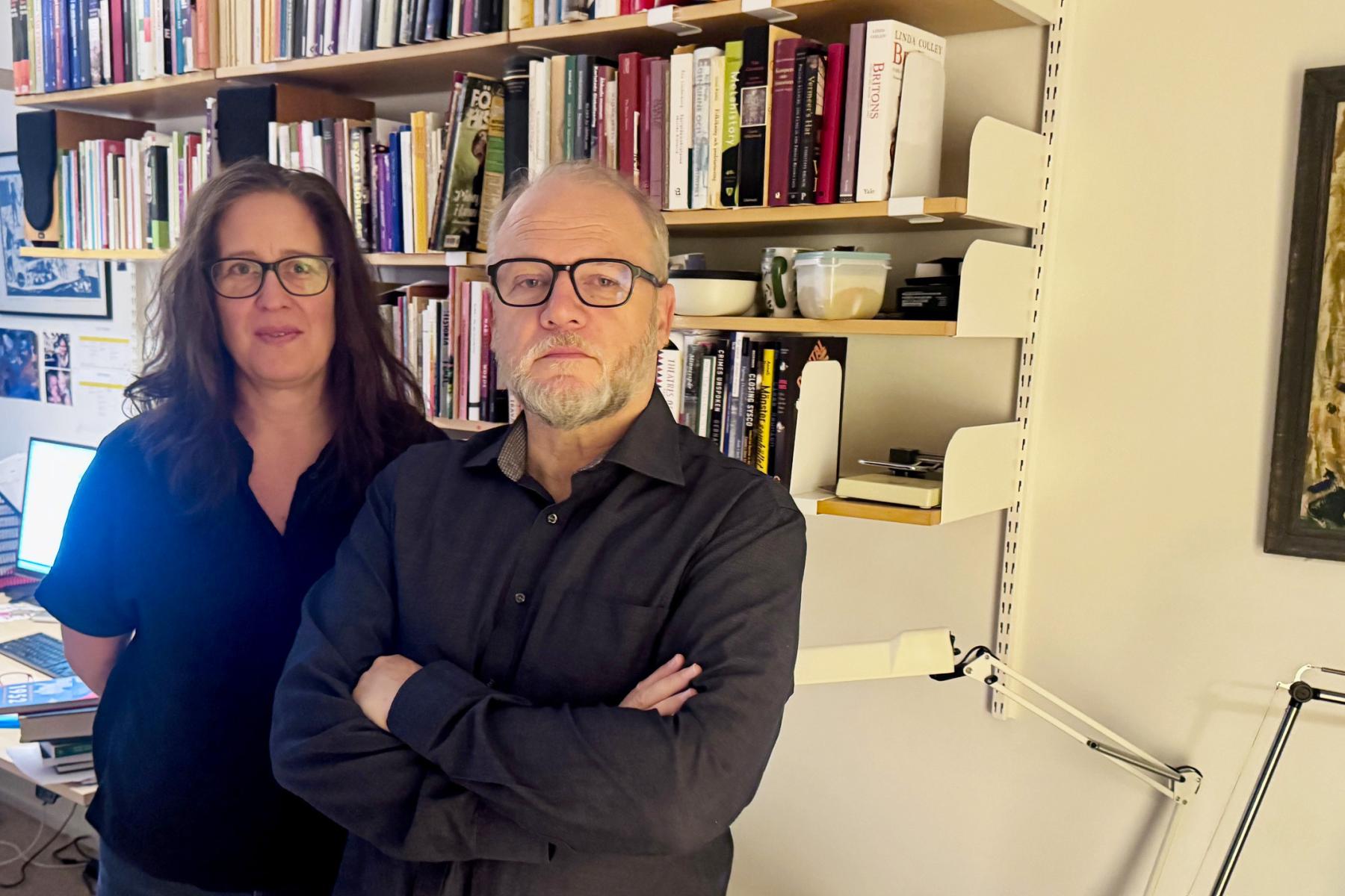 Åsa Melin och Stefan Backius