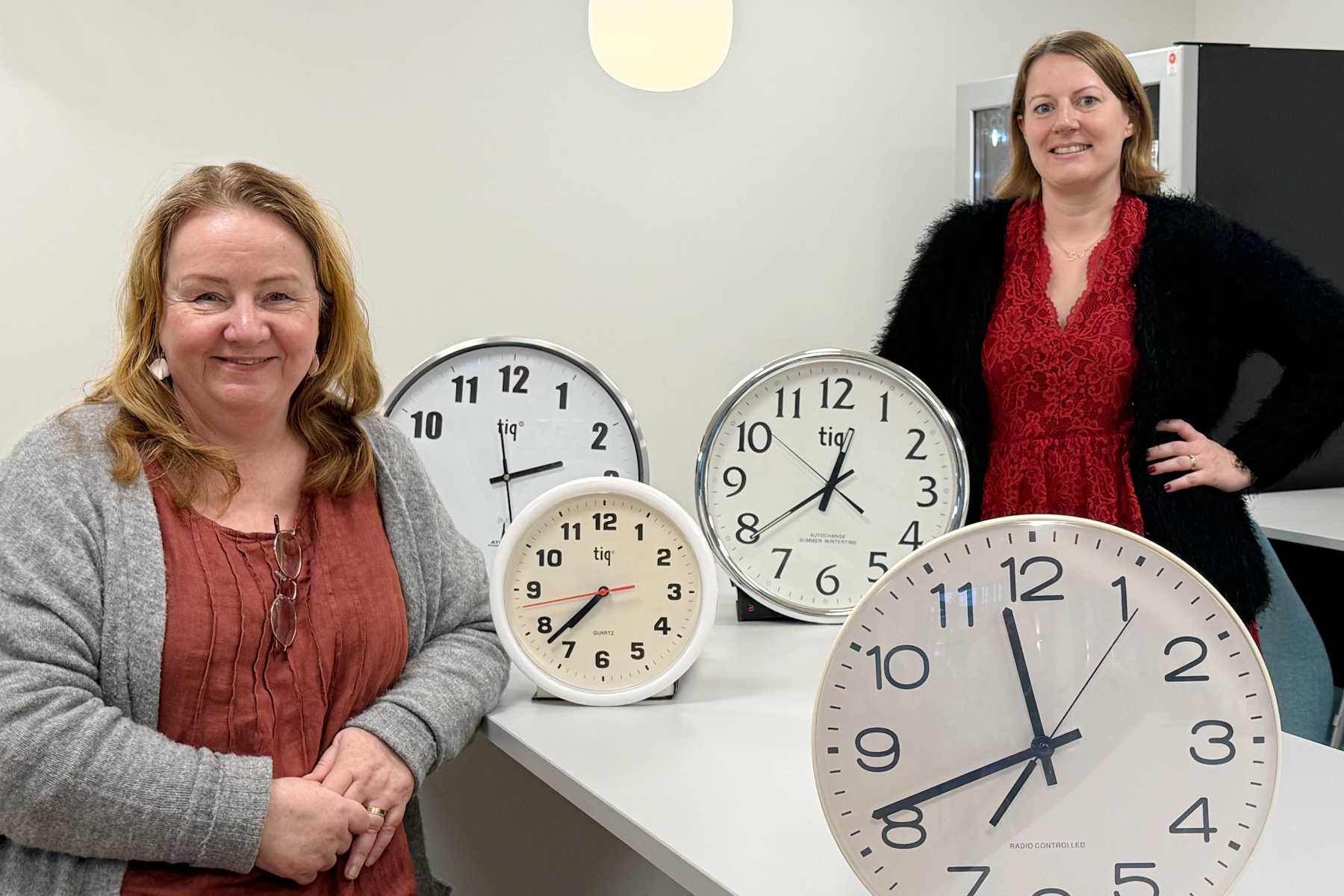 Lena Lid Falkman och Siri Jakobsson Störe