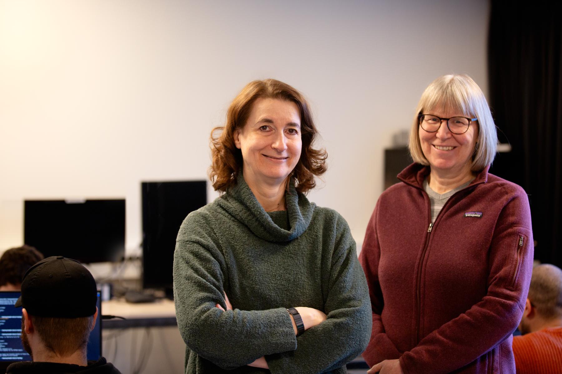 Simone Fischer Hübner och Anna Brunström